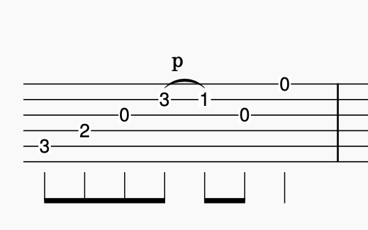 アルペジオ左手も動くの具体例